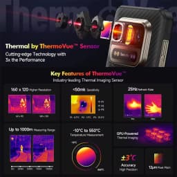 Ulefone Armor 25T NFC 8ГБ 256ГБ 6500mAh 4G Thermal lmaging By FLIR Rugged 64MP Night Vision Android 14 глобальная версия