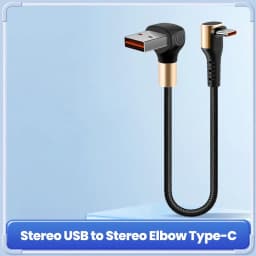 15CM 25CM 50CM Short Elbow USB Type C Cable for IPhone15 16 Huawei Xiaomi Samsung S24 Fast Charging Type C Power Bank Data Cable