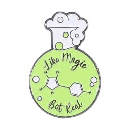 Believe in Science Enamel Brooch Chemical Molecule Test Tube DNA Microscope Eye Medicine Bottle Creative Badge Pins Jewelry Gift