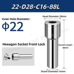 Saw Milling Cutter Slitting Saw Arbor Blade Holder CNC Slotting Machining Metal Cutting Tool Front Rear Lock 5 6 8 10 13mm