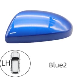 Auto Rearview Mirror Cover Cap For Mazda 2 Demio 2007 2008 2009 2010 2011 2012 2013 Wing Side Mirror Shell Housing Case Painted