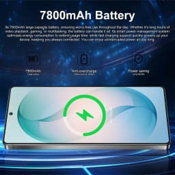 K-Touch Mobile Phones C27 Ultra 7.3 Inch Smartphone 5G Dual Card Android 15 Cell Phone 16+48MP Camera 22GB+2TB 7800mAh Wifi GPS Face Unlocked Global Version Cellphones