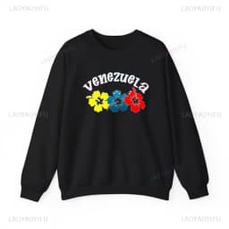 Venezuela-Graphic-Sweatshirt-Venezuela-Badge-Pullovers-Gift-Venezuela-South-America-South-America-Shirt-Soft-Comfortable-Sweater