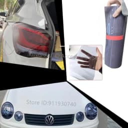 CAR PPF headlight tint film tph pu material car wrapping anti-scratch Protective for car lamp taillights black gray blue brown