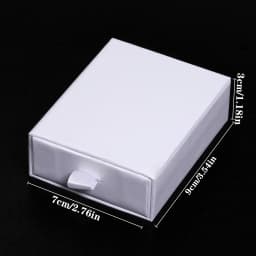 1pcs Kraft Paper Drawer Jewelry Packaging Box Greeting Card Necklace Bracelet Gift Display Case Boxes Cardboard Jewelry Storage