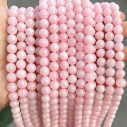 4 6 8 10 12mm Natural Stone High Quality White Jade Round Loose Spacer Beads For Jewelry Making Diy Necklace Bracelet Accessory