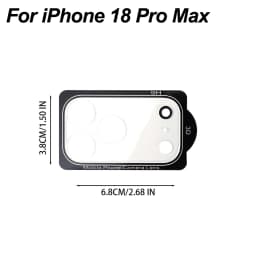 1-5Pcs Ultra Clear Tempered Glass For iPhone 18 Pro Max 18Pro Duo 17Pro Rear Lens Film HD Camera Protective Tempered Glass Cover