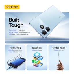 [In Stock] realme Note 80 Smartphone 6300mAh Battery 15W Charge 6.74" 90Hz Display 7.94mm Ultra Slim Powerful Octa-core Chipset