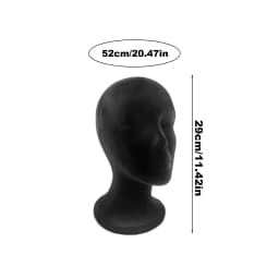 1PC Styrofoam Mannequin Manikin Head Model Foam Wig Hair Glasses Display Wig Hair Glasses Headwear Display Accessories