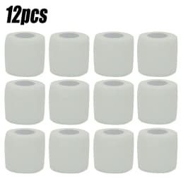 6/12/24Pcs White Sport Self Adhesive Elastic Bandage Wrap Tape Elastoplast For Knee Support Pads Finger Ankle Palm 2.5CM-15CM