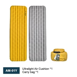 Widesea Camping 7.6R Inflatable Pad Double Thickened Ultra-light Mattress Self-inflates Is Suitable For Outdoor Hiking Travel