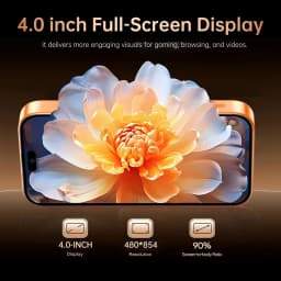 IVMI Global 17 Mini Smartphone Pro Max Android Cellphone 3G Dual SIM WIFI Bluetooth Play Store Screen Toys Small Mobile Phones
