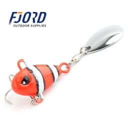 FJORD Tail Spinner Baits 7g 10.5g 14g 21g Fishing Lure Vib Metal Casting Shore Jig Spoon Fishing Artificial Bait Accessories