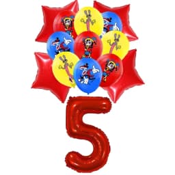 New The Amazing Birthday Party Decorations Digitaled Circus Tableware Set Plates Banner Tablecloth for Baby Shower Supplie Gifts