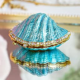 Shell Jewelry Box Proposal Ring Packaging Boxes Women's Ring Jewelry Storage Display Box Creative Handmade Wedding Gifts