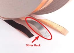 33m 36Yards Copper Foil Tape for Mosaic Stained Glass DIY Tiffany Craft Colored Glass Welding