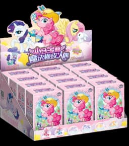 My Little Pony Magic Rubber Doll Blind Box - Shining in the Sky Creative Chipless Eraser Toy Trendy Princess Doll Girl Toy Gifts