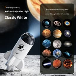 Mini Galaxy Star Projetor With 12 HD Images USB Plug LED Night Lamp 360° Rotation For Children Bedroom Decoration Birthday Gift