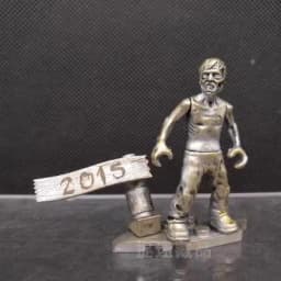 original high quality gift for boy collection toy zhuomicang scene diy zombie