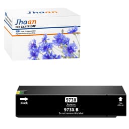 Jhaan 973X Ink Cartridges Compatible with HP 973X Cartridges HP PageWide Pro 352dn 452dn Pro 477dw 477dn 377dw MFP 552dw 577dw