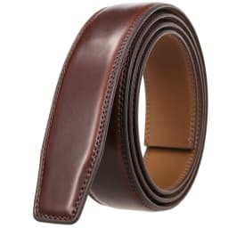 30mm 31mm Width Belt No Buckle For Men Black Coffee Men's Business Cow Leather Ratchet Belts Strap Without Buckles