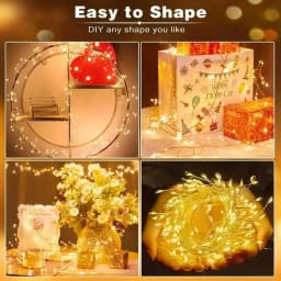 Remote Control Garland Fairy Lights 5V DC LED Firecracker Weaving String Light USB Battery Powered for Wedding Decoration