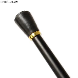 Black Gold Alloy Wolf Head Walking Cane with Curved Handle Detachable Cosplay Party Prop Decorative Walking Stick for Men And Wo