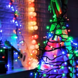 2023 New 50M 30M Christmas Decorations Lamp Waterproof Outdoor LED String Lights 8 Modes Holiday Fairy Lights for Wedding Party