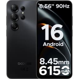 Global Version DOOGEE Note56 X Android 16 Smart phone 6.56" 6150mAh Battery 24GB RAM(3+21) 64GB ROM Support FaceUnlock CellPhone