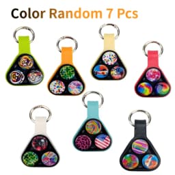 New Hand Spinner Series Elastic Magnet Toy Colorful Decompression Fidget Spinner Toys for Adults Kids Christmas Gifts