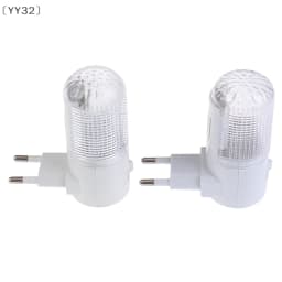 〔YY32〕 2 Pcs Emergency Light Wall Lamp Home Lighting LED Night Light EU Plug