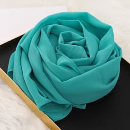 2025 Muslim Hijab Scarf With Zipper Plain Bubble Chiffon Ready to Wear Veiled Hijab Wrap Solid Shawls Headscarf Turban Ramadan
