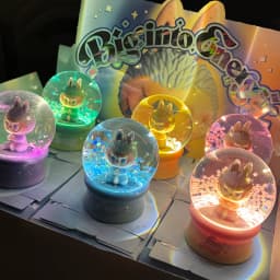 Original Pop Mart The Monsters Labubu V3 Big Into Energy Series Crystal Ball Blind Box Mystery Box Ornaments Girl Birthday Gifts