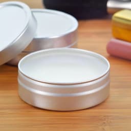 5-10pcs 5g - 100g Empty Aluminum Tins Cans Silver Metal Round Cans with Screw Lid for Salve Spices Candles Lipstick