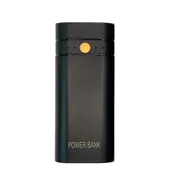 New 5V 2A 2x18650 Power Bank Box Kit Anti Reverse Connection TYPE-C Output Ports Plastic Shell Portable Battery Charger Case