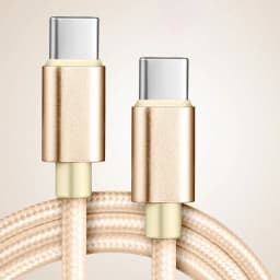 66W 5A Nylon 1m 2m 3m USB C To Type C Fast Charging Cable for Iphone 15 16 Pro Max Samsung S24 Xiaomi OPPO Charging Cable