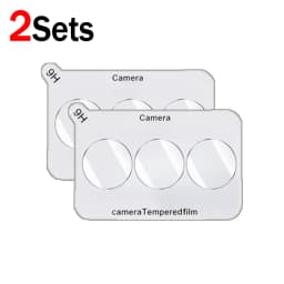 5-1sets for IPhone 18 Pro Max 18 Ultra Fold Tempered Glass HD Clear Camera Lens Protector Anti-scratch Protective Back Lens Film