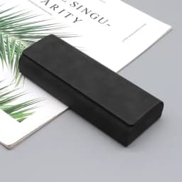 1/2pcs Simple Leather Eyewear Case Optical Retro Myopia Glasses Sunglasses Storage Box Fashion for Men and Women