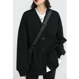CHIC VEN Korean Women's Sweatshirts Solid Plush Thick Warm Loose Casual Female Tops Office Lady Coats Jacket Autumn Winter 2026