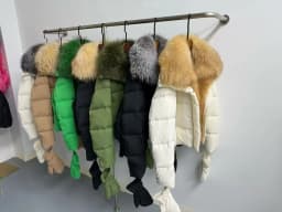 2026 New Autumn 90 Winter Goose Down Jacket Warm Women Coat Oversized Real Fox Fur Collar Thick Luxury Fashion Outerwear