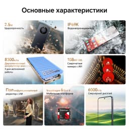 2026 Honor X9d Global 5G Android Smartphone Mobile Phone with Snapdragon 6 Gen 4 Processor 8300 mAh 108 MP Cameras