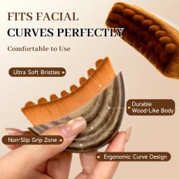 Massager for Face Lymphatic Contour ,Skin Scraping Body Sculpting ,Face Guasha Brush Drainage Massager Brush Facial Massage