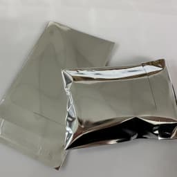 100pcs Silver Color Self-Adhesive Aluminum Foil Self-Sealing Bags Small Card Badges Jewelry Packaging Pouches Blind Bag Supplier