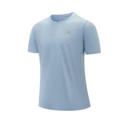 Xtep Short Sleeve Knitted Shirt For Men Sports Sweatshirt Comfortable Quick-Drying Breathable Tops 877229010273