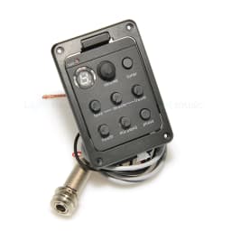4 Band Acoustic Guitar Pickup Preamp EQ Tuner Piezo Mic Beat For Presys Blend 301