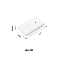 White PU Leather Bust Jewelry Display Stand Holder Bracelet Earring Necklace Ring Jade Counter Pendant Neck Model Organizer Rack