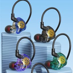 New 9D Super Bass In Ear Headphone Wire-Controlled With Mic 3.5MM AUX/Type-C Digital Chip Headset For iPhone 15 Android Samsung