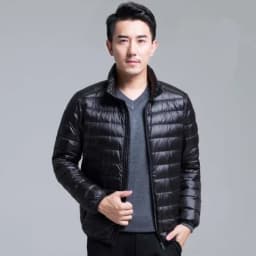 2024 New Arrivasl Men's Ultra Lightweight Packable Down Jacket Autumn Spring Winter Water and Wind-Resistant Breathable Coat