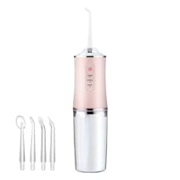 USB Portable Water Flosser 240ML Oral Irrigator with 4 Nozzles Dental Cleaning Jet Tool for Teeth Pick Mouth Oral Cleaning Agent