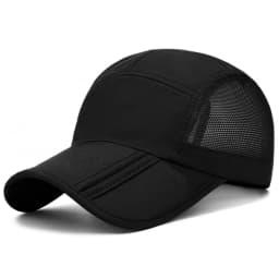 New Design Quick Drying Baseball Cap Packable Lightweight Sports Hat Breathable Polyester Outdoor Hat